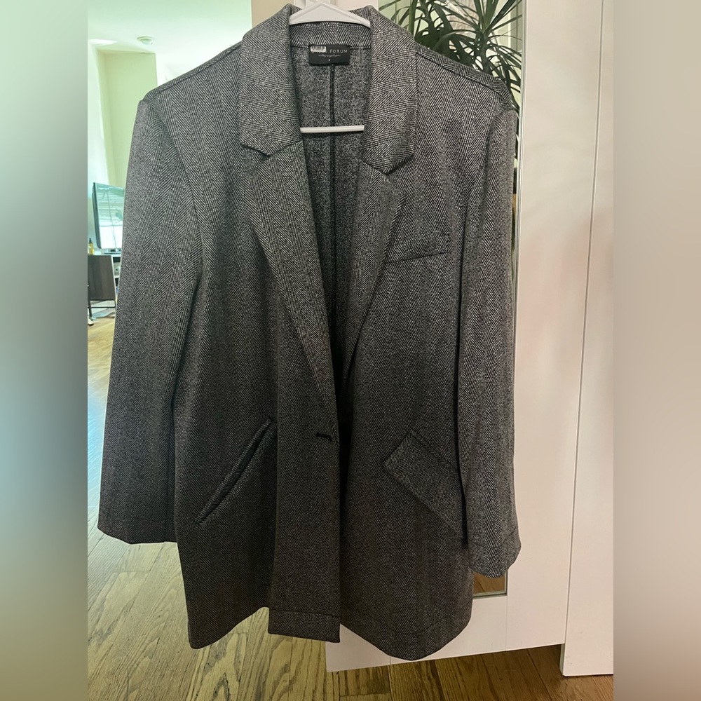 Anthropologie Herringbone Blazer (Dress Forum)